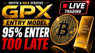 ICT | CRYPTO & GOLD | 17 JUNE | LIVE TRADING | BTC | XAUUSD | SMC | FOREX | GPX ENTRY