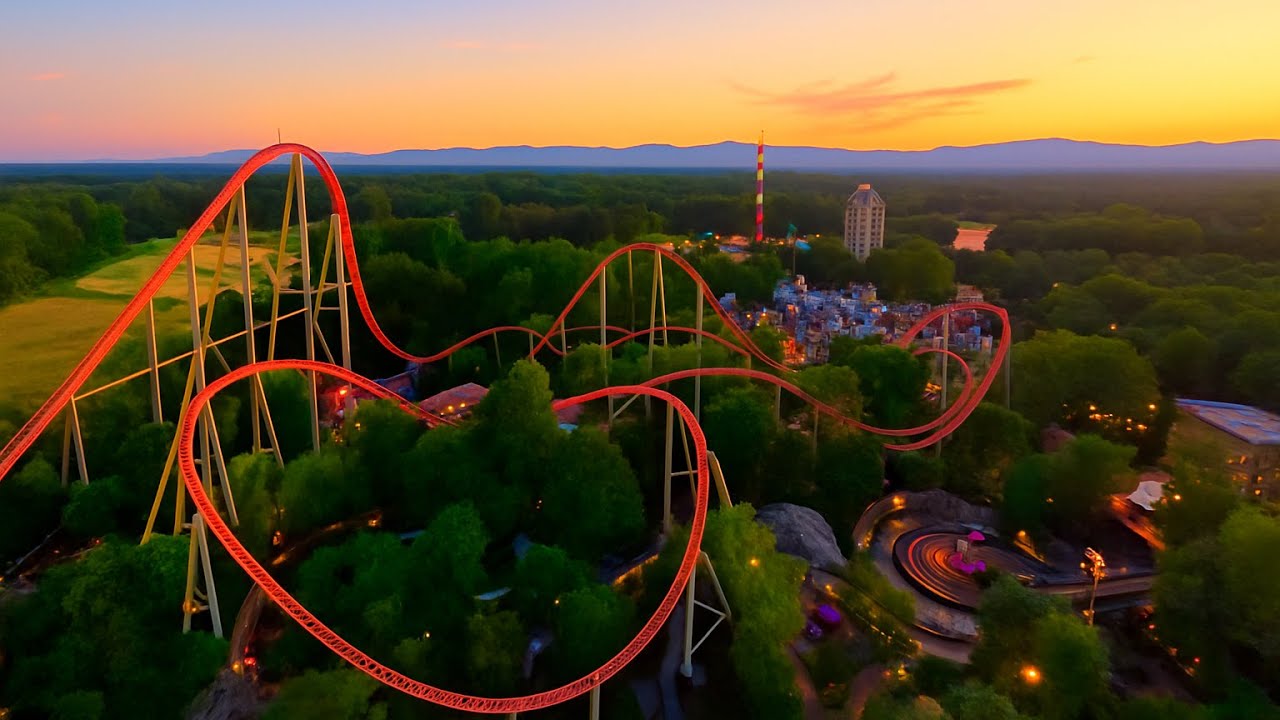 Free Fall Tower Plopsaland Deutschland - Dieser Turm lässt dich einfach fallen