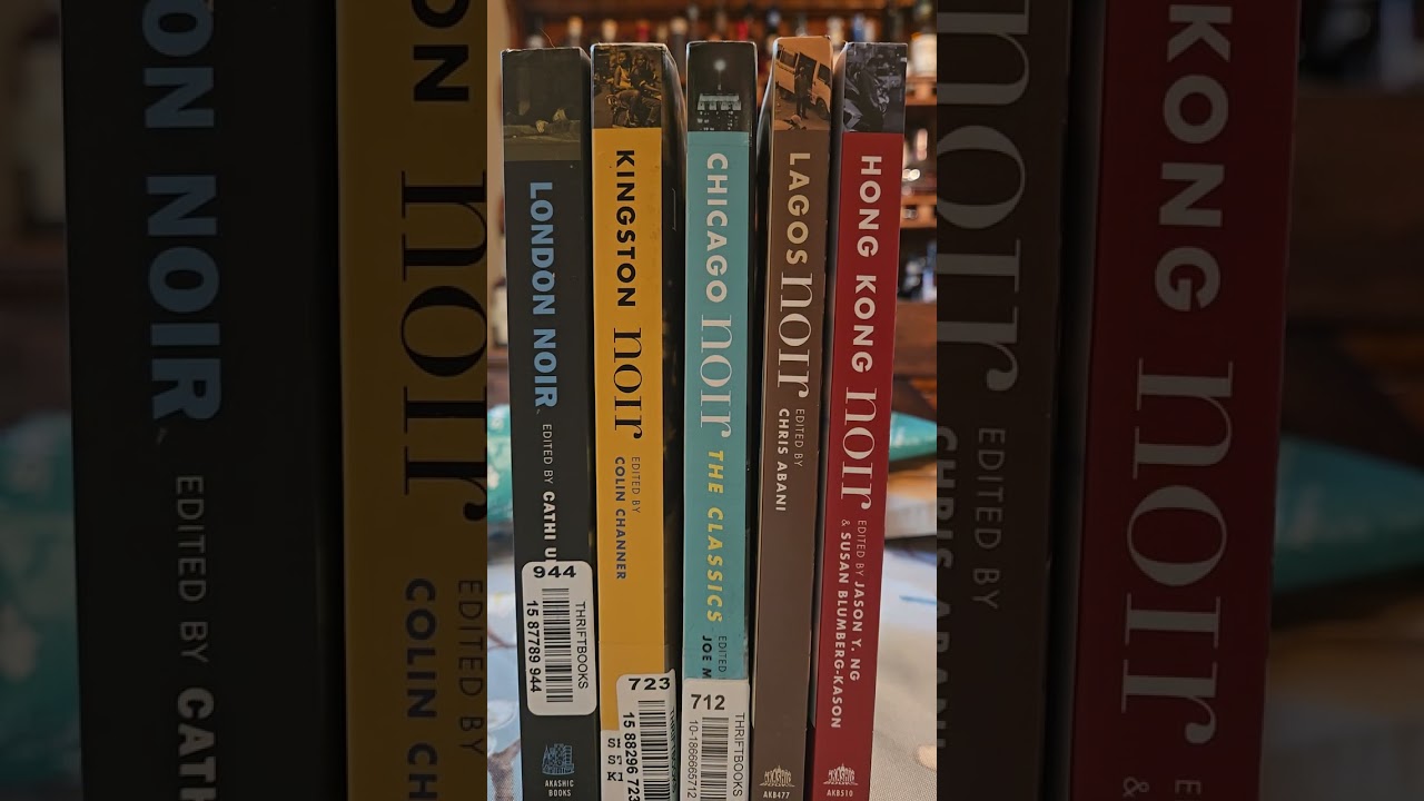 Unboxing more Akashic Books in the Noir Series!
