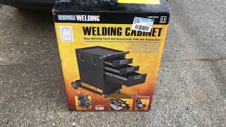 Harbor Fright Welding Cart Assembly