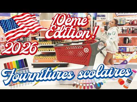 [FINAL YEAR AMERICAN COLLEGE] SCHOOL SUPPLIES 2026 + HAUL + PENCIL CASE TOUR + PRIZES 📙