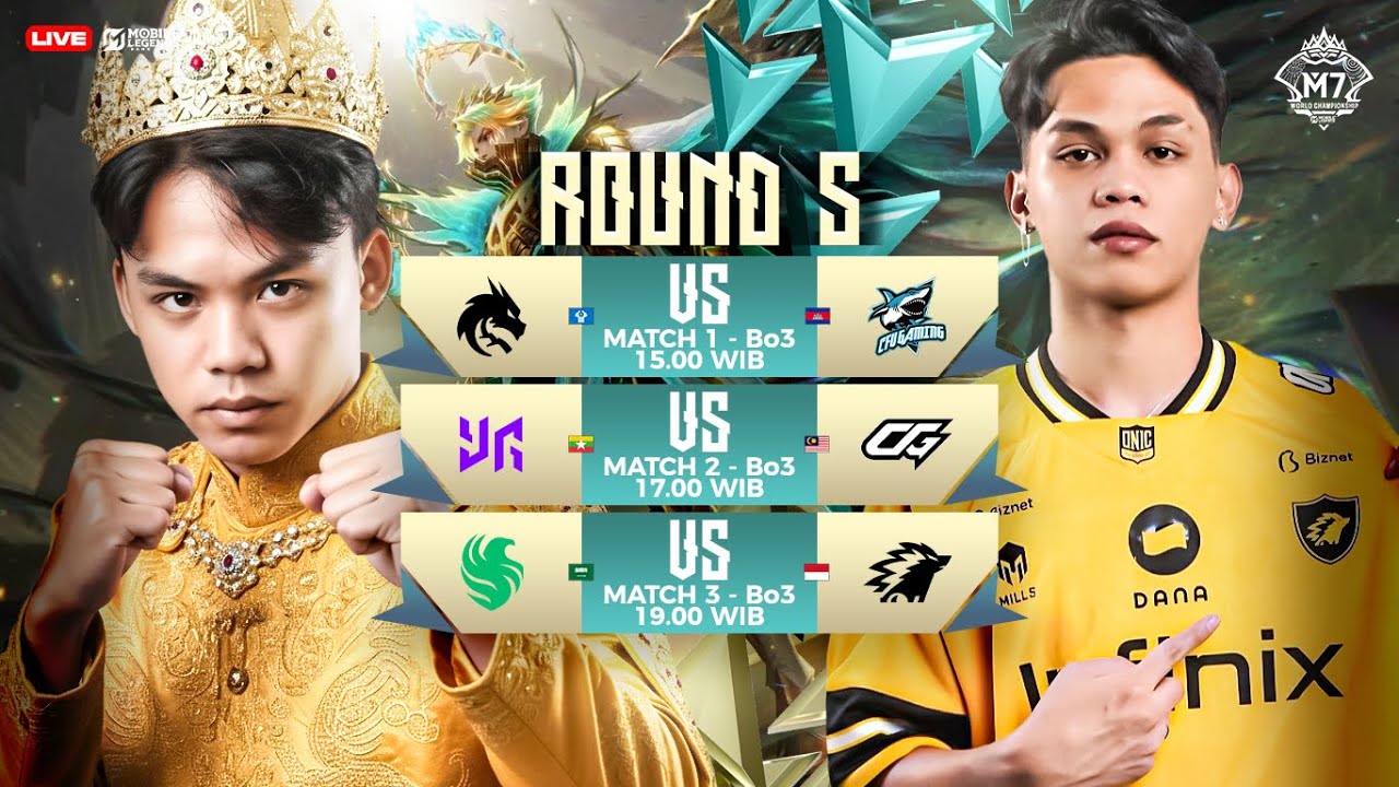 PENENTUAN ONIC !!! RESTREAM M7 SWISS STAGE