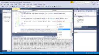 การเขียนโปรแกรมง่ายๆ Visual Studio 2017 VB การบวกเลข