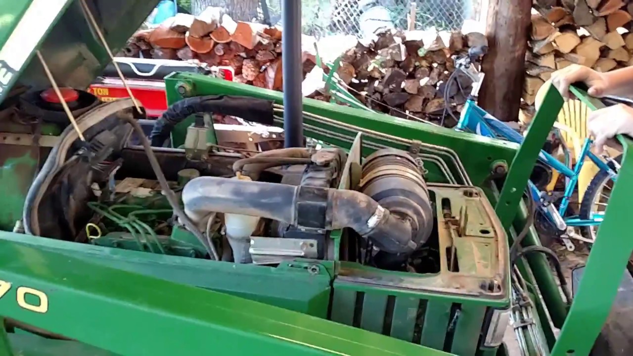 John Deere 790 Battery Instalation YouTube