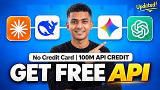 100M FREE API Credits for Claude, OpenAI, Gemini & DeepSeek