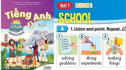 TIẾNG ANH LỚP 5. UNIT 1. SCHOOL (LESSON 2) || i - Learn Smart Start 5 (July 2024)