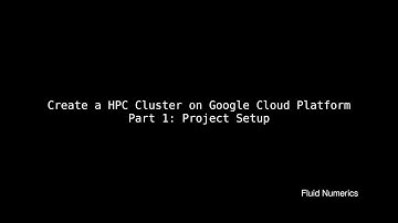Create a HPC Cluster on GCP - Part 1 : Project Setup