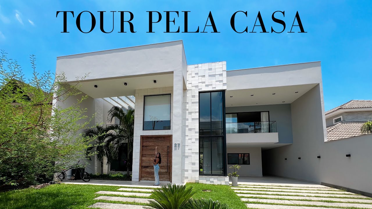 TOUR PELA CASA DOS SONHOS - A CASA MAIS LINDA QUE JÁ VI - YouTube
