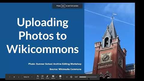 How to Edit and Create new Articles on Wikipedia - Episode 7. Wikimedia Commons