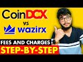 Coindcx vs wazirx fees compariosn  coindcx vs wazirx  best crypto app in india 