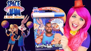 Coloring Space Jam: A New Legacy Magic Ink Coloring Book | Imagine Ink Marker