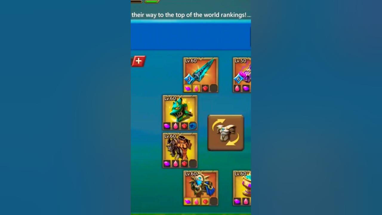 What's the best mix gear for balanced stats? : r/lordsmobile