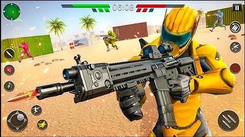 Robot Fps Shooting Strike 2 _ Modern Robot Gun Shooting Games - Android Gameplay #2