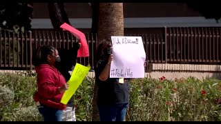 Small demonstration to share big allegations at Valley High School