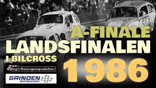 Aller første A-finale i Landsfinalen i bilcross - BILCROSS.NO