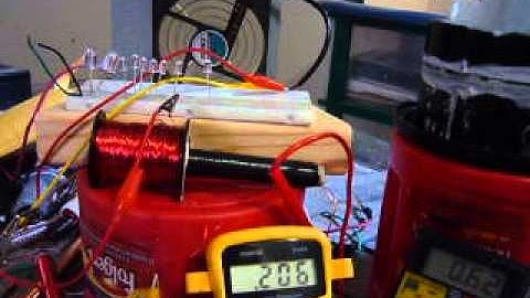 HHO Over Unity Tesla Circuit1 While Powering Hydrogen