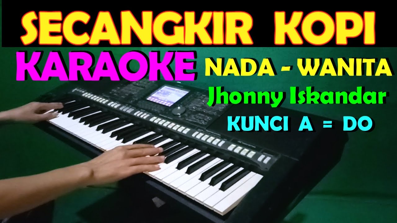 Secangkir kopi karaoke