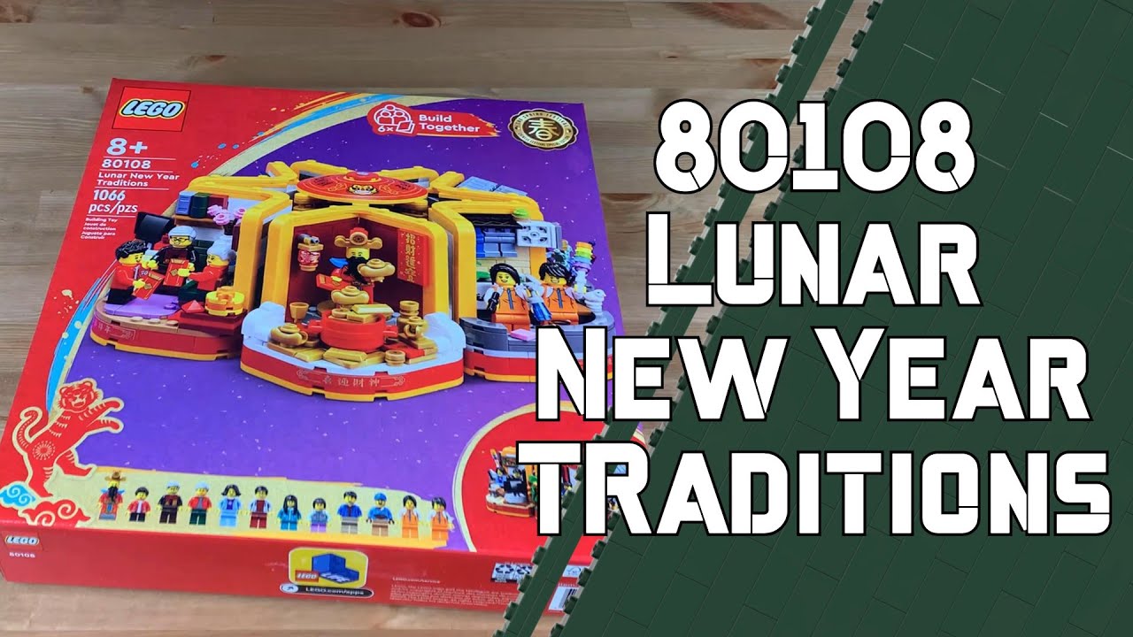 Lunar New Year Traditions - LEGO 80108 Timelapse