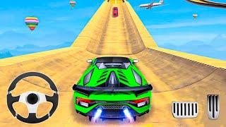 Mega Ramp Car Stunt Master Simulator - GT Impossible Sport Car Racing - Android Gameplay