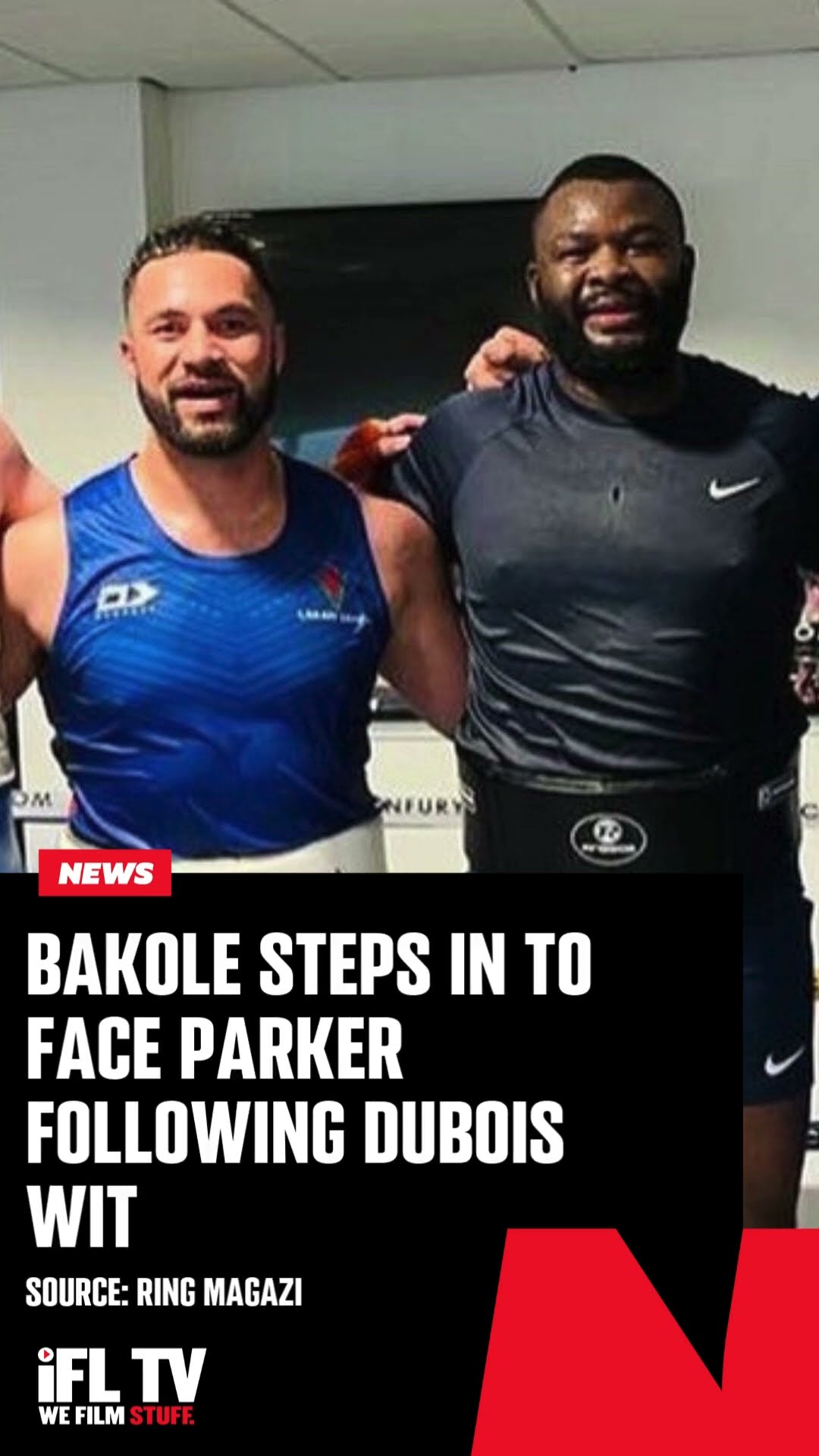 MARTIN BAKOLE STEPS IN TO FACE JOSEPH PARKER AFTER DUBOIS WITHDRAWN DUE TO ILLNESS ‼️