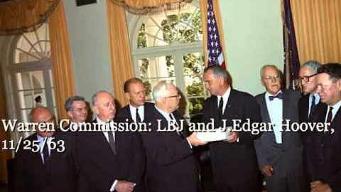 LBJ and J. Edgar Hoover, 11/25/1963. 10:30A.