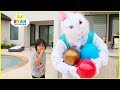 Easter Egg Hunt Surprise Toys Challenge for Kids Pretend Play with Ryan!!!