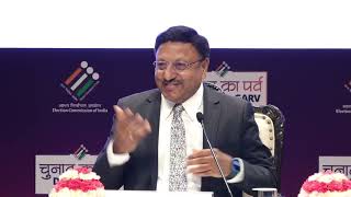 The entire counting process is robust: Chief Election Commissioner Rajiv Kumar