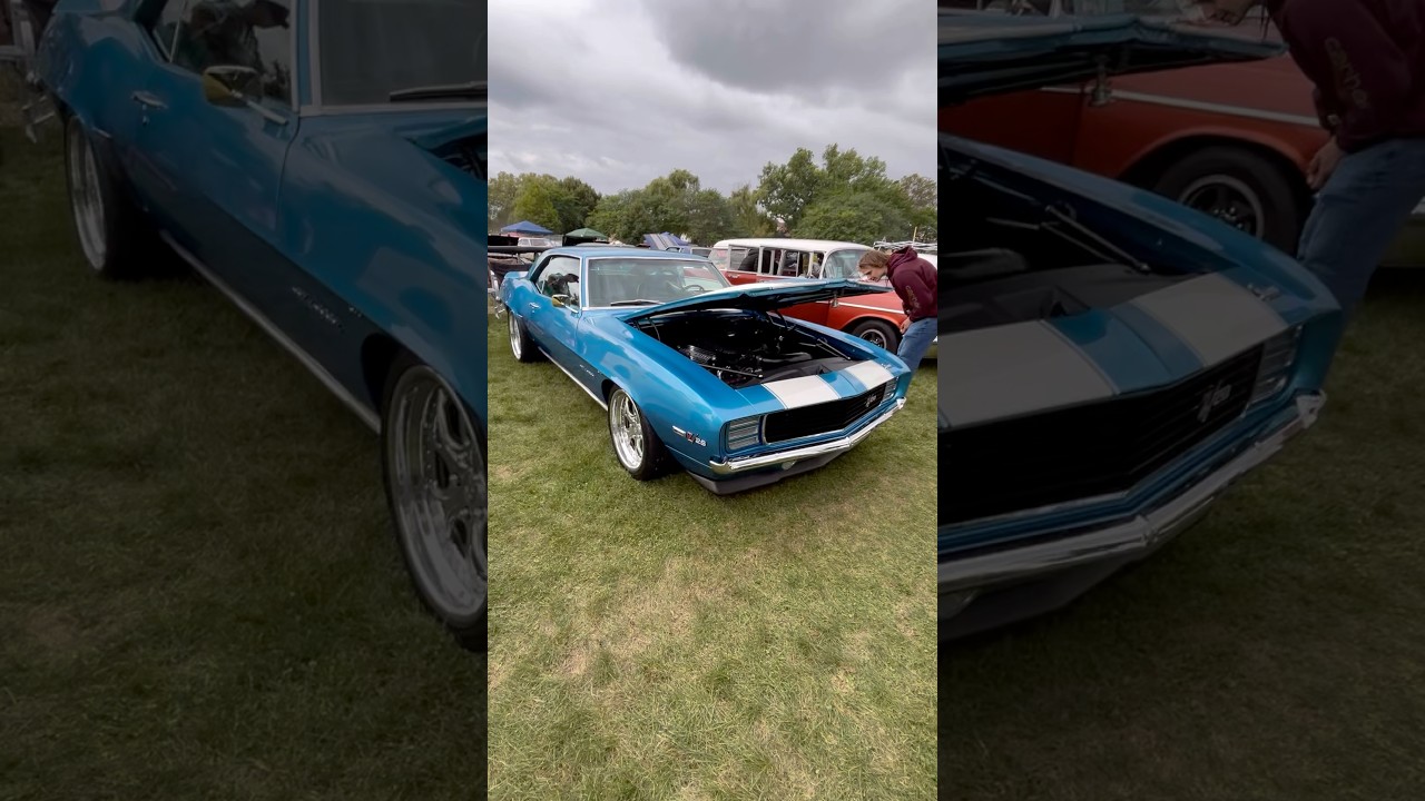 69 Chevy Camaro Rally Sport #restomod #ponycar #musclecar #carshow #carshorts #classiccar #gm #v8