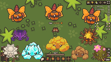 Using 15 Infesting Gazes To Kill Bosses Taming.io