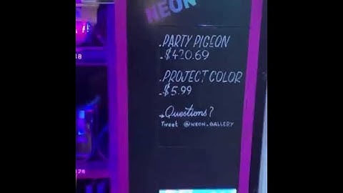 The 1st Ever NFT Vending Machine in New York | About NFT #AboutNFT