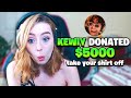 Donating To Random Streamers with RIZZ!
