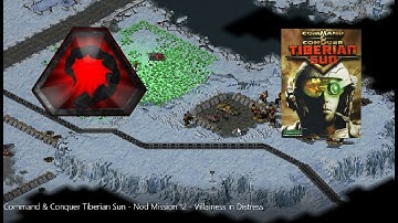 C&C: Tiberian Sun - Nod Mission 12: Villainess in Distress - Normal Difficulty - 4K