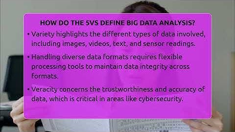 How Do The 5Vs Define Big Data Analysis? - Emerging Tech Insider