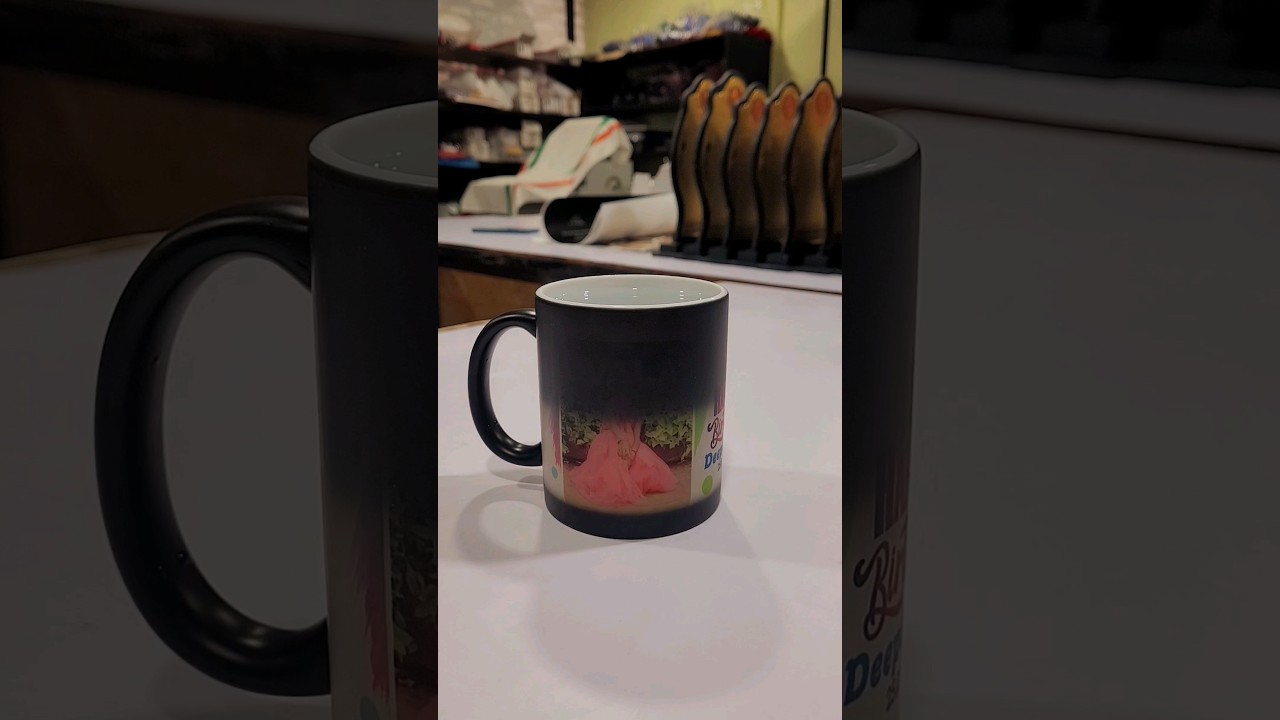 Hot water magic Mug black #subscribe #youtube #like #please