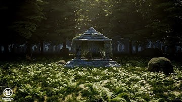 I made Abandoned temple in unreal engine 5