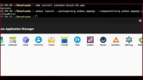 Android apps on Linux without laggs featuring Anbox [only demonstration]