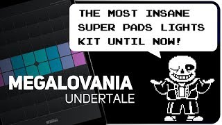 Playing MEGALOVANIA | Undertale on SUPER PADS LIGHTS - KIT RPG