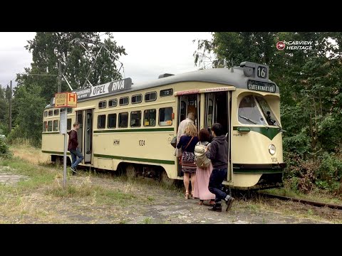 Cab Ride 1952 The Famous PCC 1024 Amstelveen Amsterdam Museum Tram Line 14 7 2019