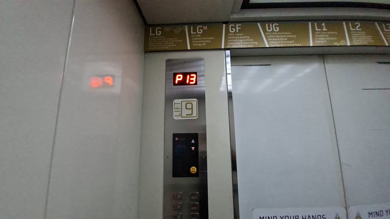 Sigma Di1 Traction Elevator - Central Park 1 Jakarta Indonesia (Cinema Elevator)