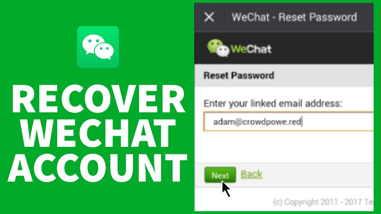 ลืม รหัส wechat  2022  WeChat Account Recovery 2021: How to Reset Forgotten WeChat Password?