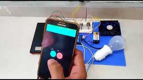 Smart Home using wemos and blyk application with IoT Operation