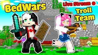 MỀU THỬ THÁCH 24 GIỜ TIÊU DIỆT BEDWAR TRONG MINECRAFT*REDHOOD STREAM BED WAR 1 MÌNH CÂN CẢ THẾ GIỚI