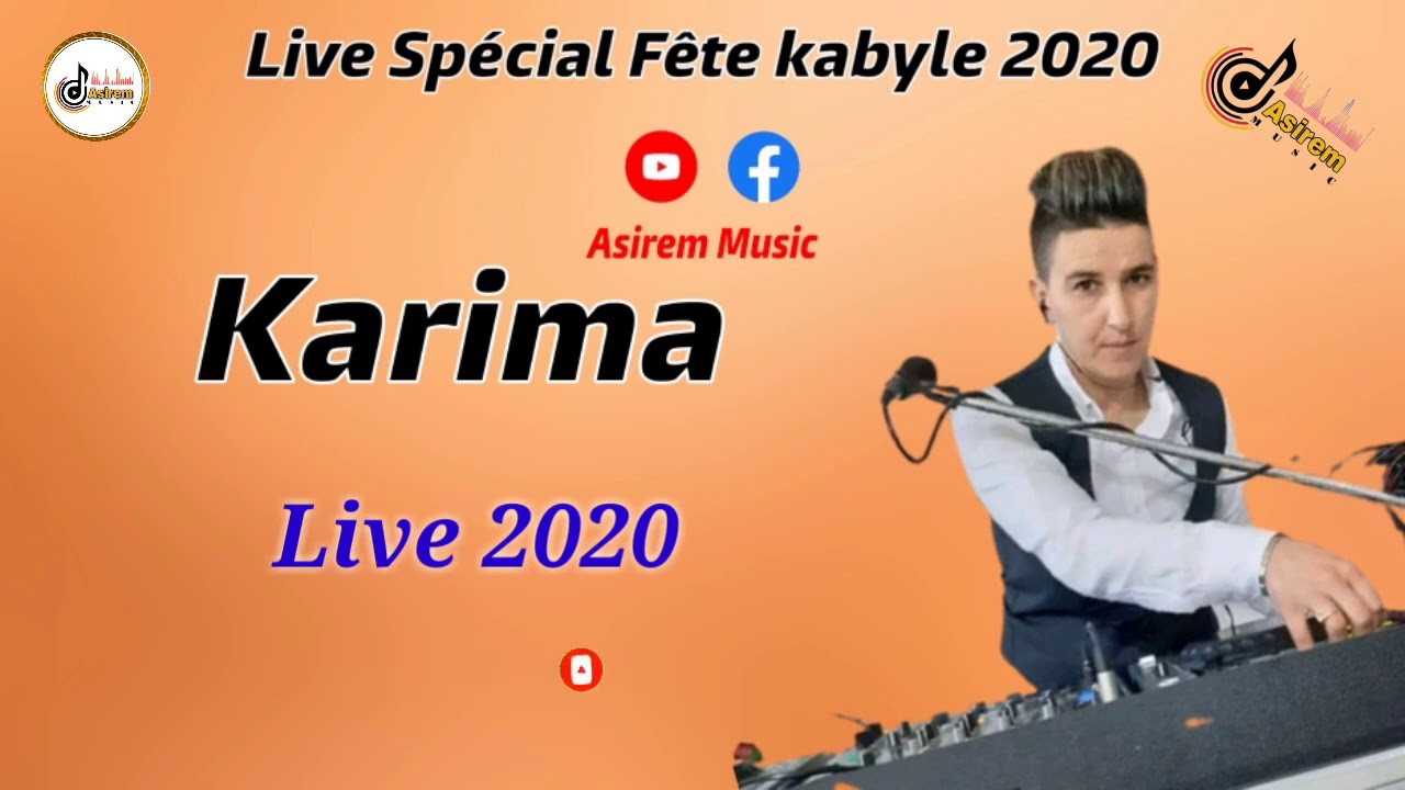 Karima 2020 Live Spcial Fte kabyle 2020  Non Stop   Asirem Music