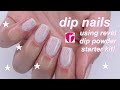 revel nail dip powder starter kit review + first impressions!