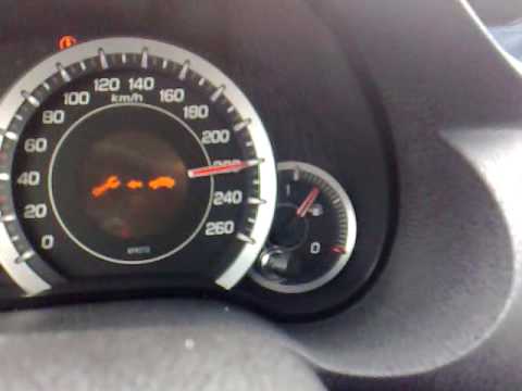 honda accord test speed - YouTube