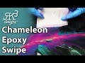 Chameleon Colors Epoxy Swipe Techniques | RK3 Designs