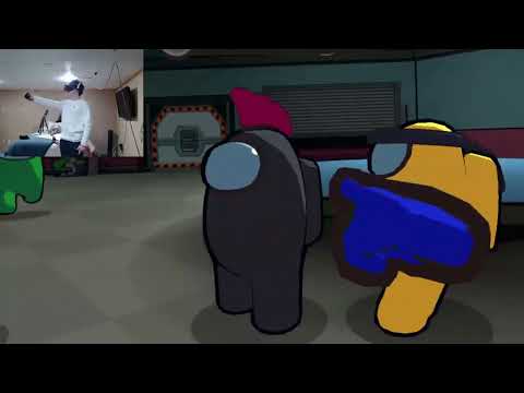 AMONG US VR TROLLING