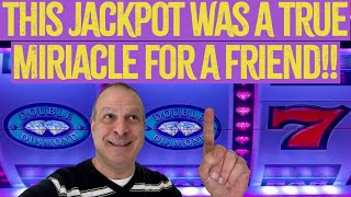 This Epic Jackpot Made Us Cry Dedicated To A Friend & It Came Up Huge Right At The End