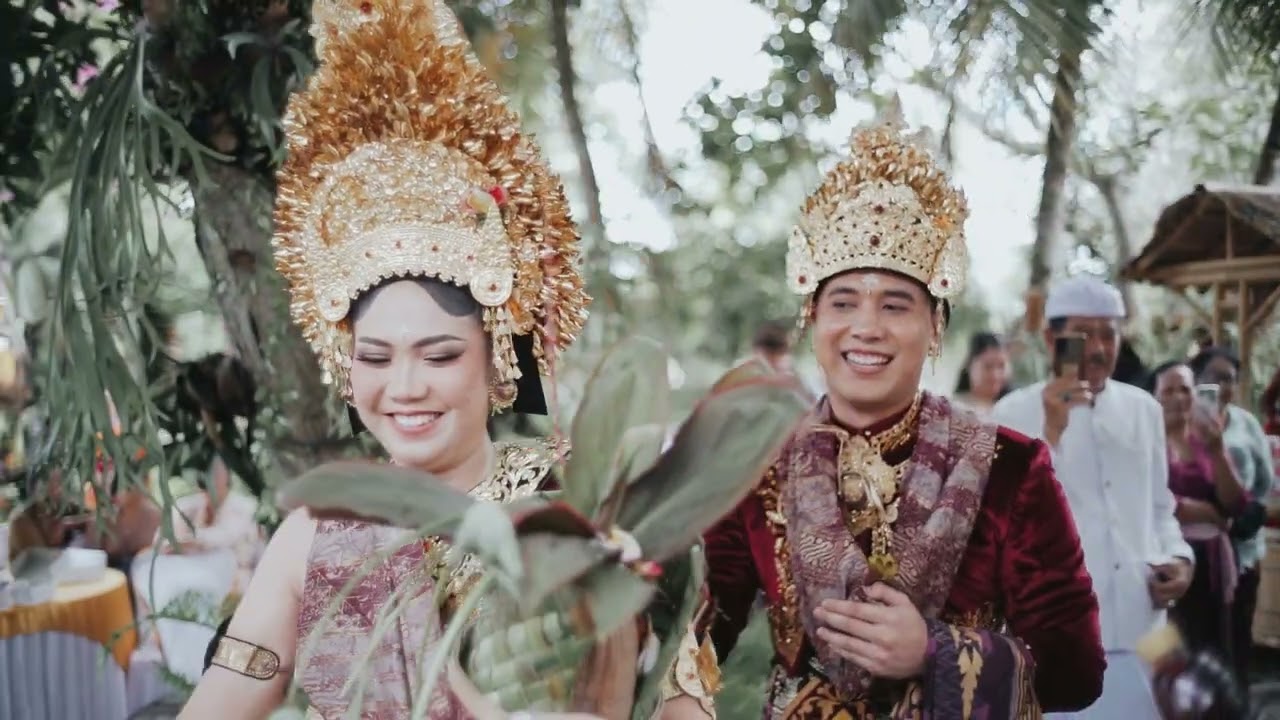 Cinematic Wedding — Gung Alit & Gung Krista in Bali | Magical Balinese Vows