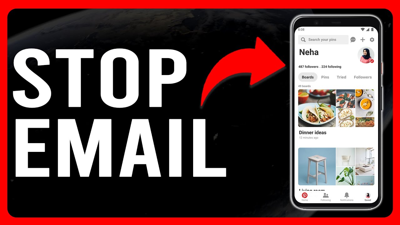 How To Stop Pinterest Email (How To Turn Off/Unsubscribe From Pinterest